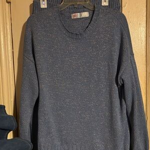 Free People pant set in a nice shade of blue. Sz Med warm soft sweater material